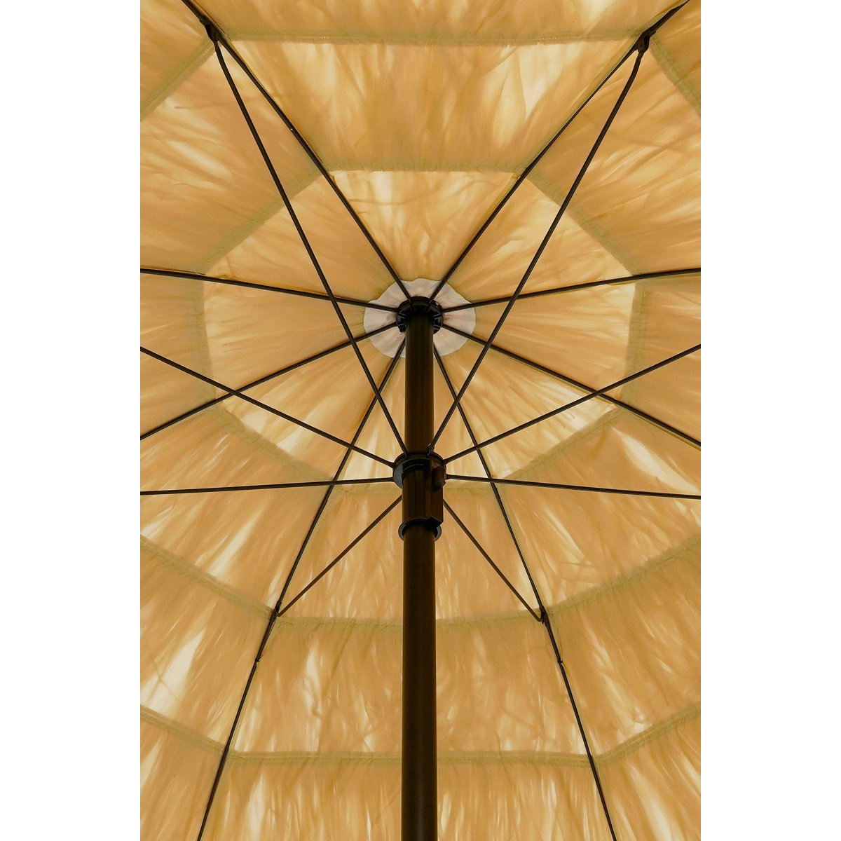 Parasol - H238 x Ø200 cm - Lichtbruin