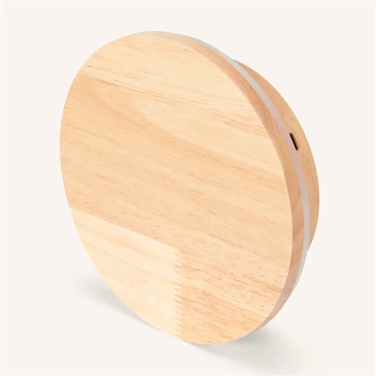 Lou applique da parete wireless marrone chiaro | Applique da parete in legno ricaricabile con funzione dimmer e luce calda 2700K – durata batteria 100 ore