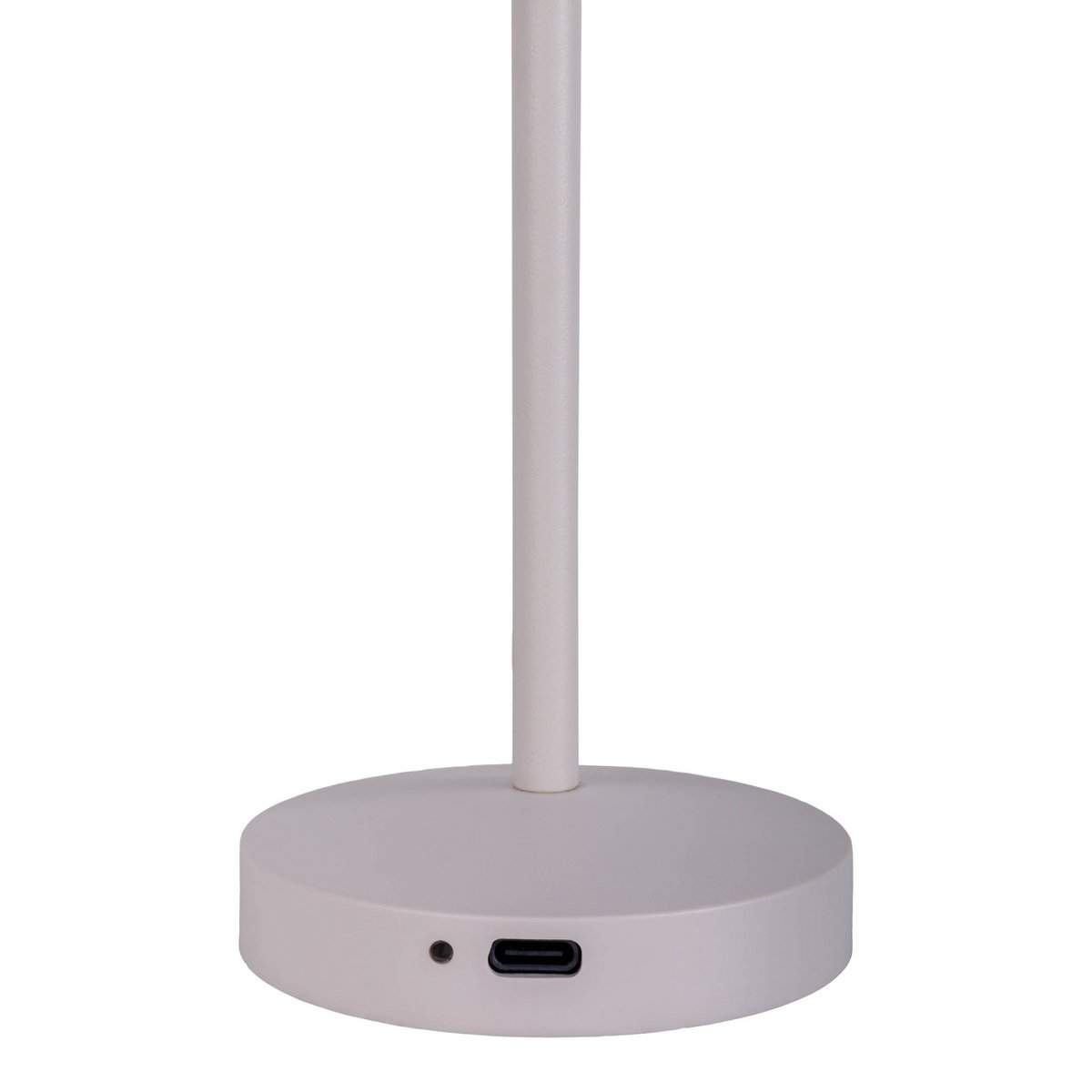 Set van 2 LED Tafellampen "Gomba" voor Buiten en Binnen – Dimbare, Duurzame Verlichting in Wit, 18,5 cm Hoog