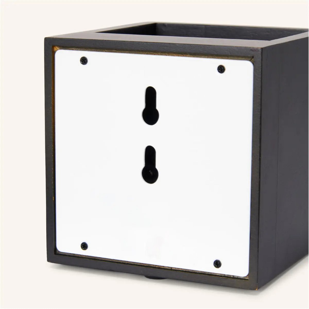 Applique da parete nera opaca ricaricabile e dimmerabile | Illuminazione da parete in legno wireless con controllo touch – Tavellio