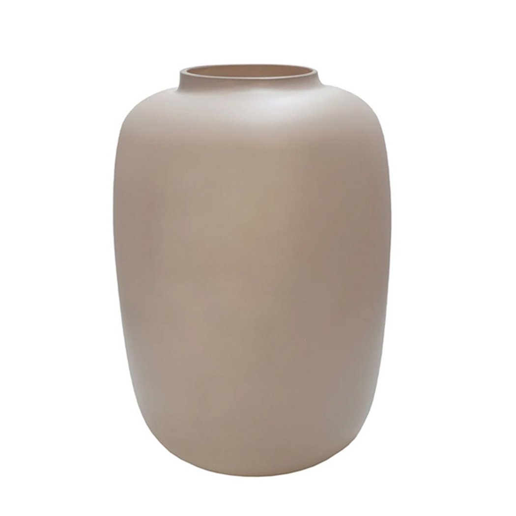 Artic Matte Ivory Vaas – Luxe Glasvaas in Ivory – Verfijnde Elegantie voor je Interieur