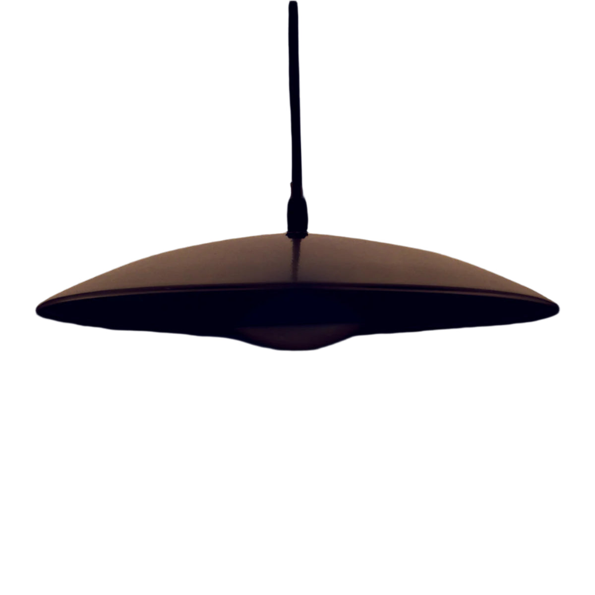 Lampada a sospensione LED moderna Oslo Ø34 cm – luce bianca calda, design in metallo argentato, perfetta per cucina, soggiorno o ufficio