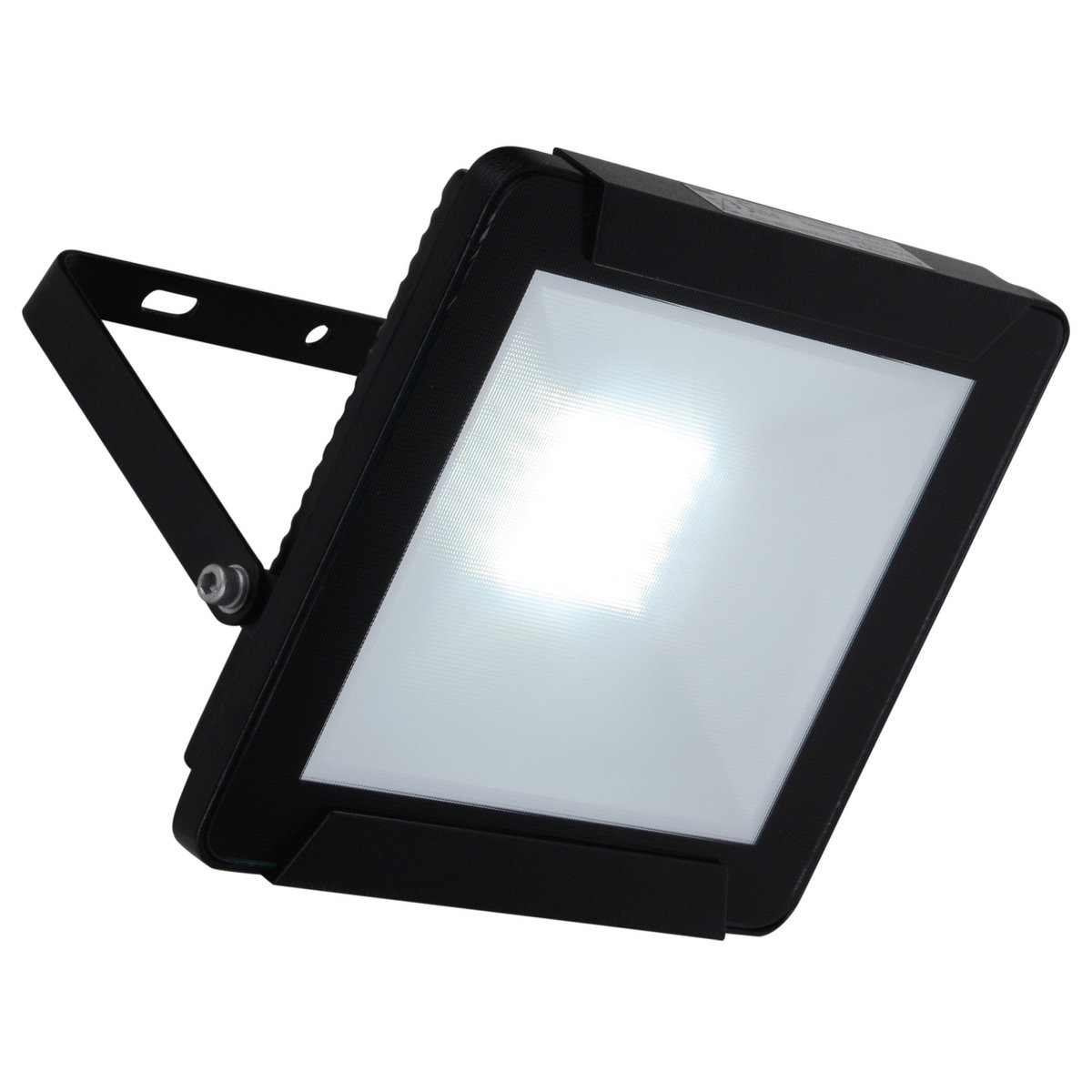 LED buitenlamp Spotlight 30W – Krachtige wandlamp met geïntegreerde LED – IP65 – 2400 lumen – Zwart aluminium – voor gevel of oprit